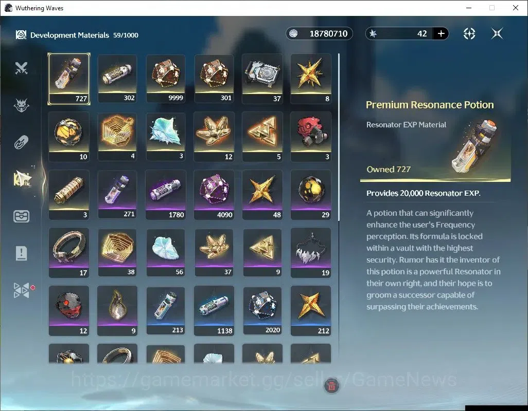 Wuthering Waves Accounts SEA |UL 48|2 Limited| [Lucy RC 6, Rebecca] + Signa image 7