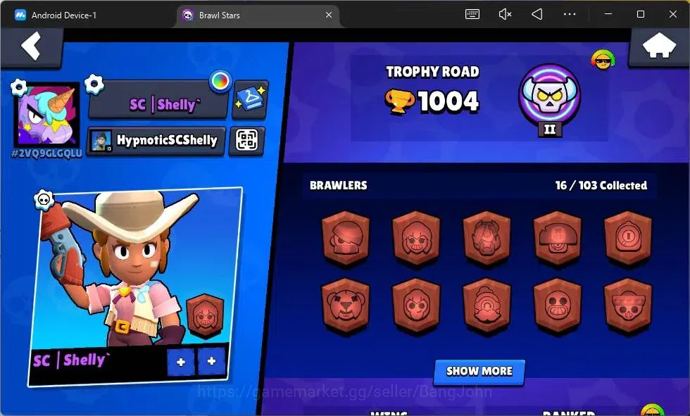 Brawl Stars Accounts Global|1004 Thropy|16 Brawler|3 Max Hypercharge(Sh image 11