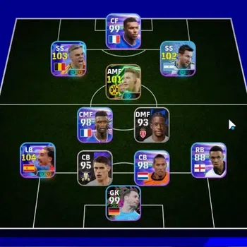 eFootball Accounts Legends & Iconic Players Android|5 Show Time Marc Cucurella,Leandro Trosard,Lionel Mesi,lamine Yamal|1