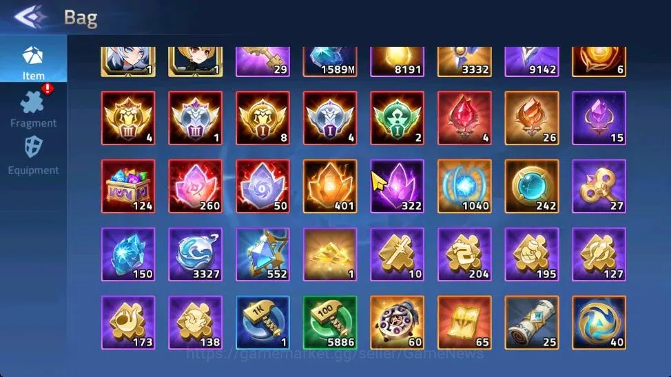 Mobile Legends: Adventure Accounts Sv 75xxx|VIP 9|Lvl 137|51,3M Pwr|12 Awk&3 UR|E Silvana,I Crocell,O Akhasic|600 Skin 20