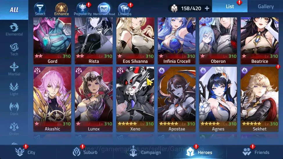 Mobile Legends: Adventure Accounts Sv 75xxx|VIP 9|Lvl 137|51,3M Pwr|12 Awk&3 UR|E Silvana,I Crocell,O Akhasic|600 Skin 7