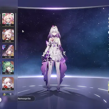 Honkai Star Rail Accounts Others Asia|TL 70|17 Limited|4 PremTeam|(Yao Guang,SW999,The Dahlia,DH