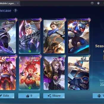 Mobile Legends: Bang Bang Accounts Others Global|95S|Seasoned|DT Lancelot,DT Ling,SABER Saber,LB Alucard,9 p.ace Fanny,Epic