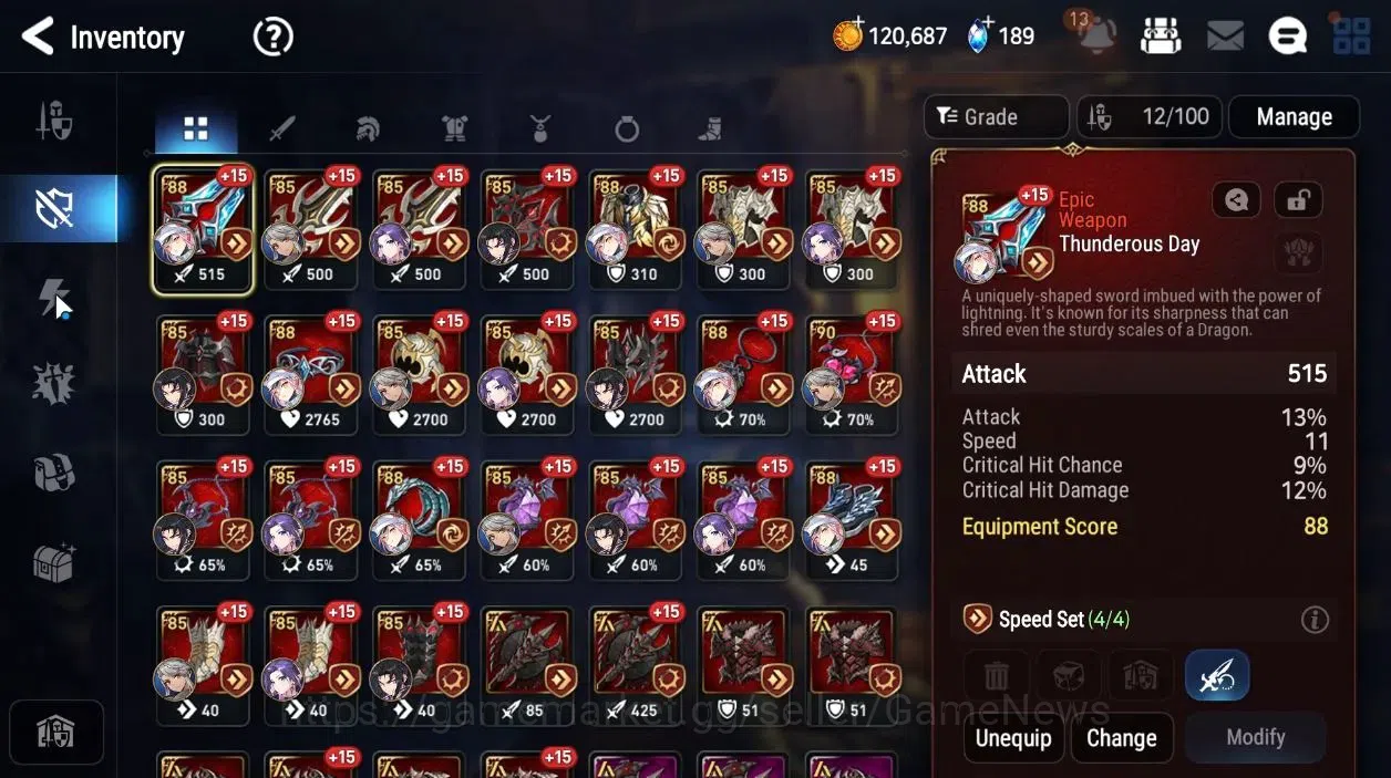 Epic Seven Accounts Limited Hero Global|UnVerif|NewEra|4 ML[LOT Scale,EIlynav,EW Ludwig,FCecilia]+Tenebria,Fenne,etc|PoH 16