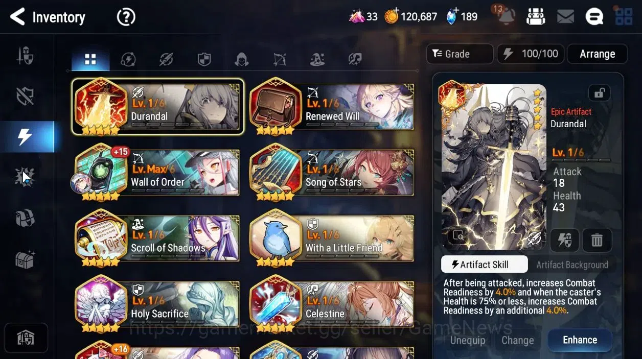 Epic Seven Accounts Limited Hero Global|UnVerif|NewEra|4 ML[LOT Scale,EIlynav,EW Ludwig,FCecilia]+Tenebria,Fenne,etc|PoH 17