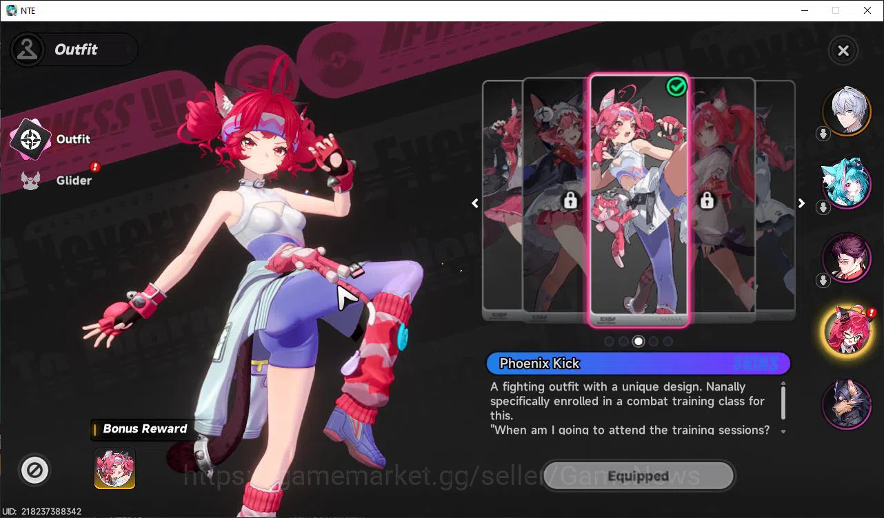 Neverness to Everness Accounts GLOBAL EU| HL 3| 1 SSR Limited Meta Nanally+Skin|6 image 2