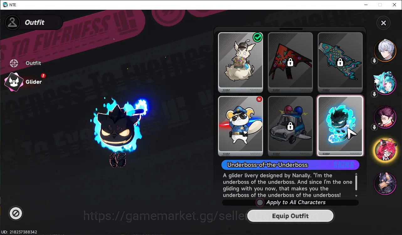 Neverness to Everness Accounts GLOBAL EU| HL 3| 1 SSR Limited Meta Nanally+Skin|6 image 3