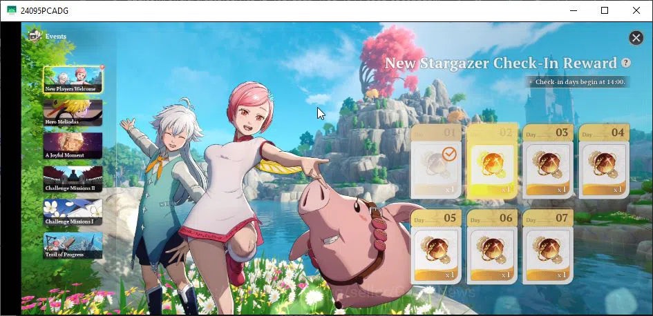 The Seven Deadly Sins: Origin Accounts [EUROPE] Lv 2 Fresh Starter |2 SSR| Meliodas, Guil image 7