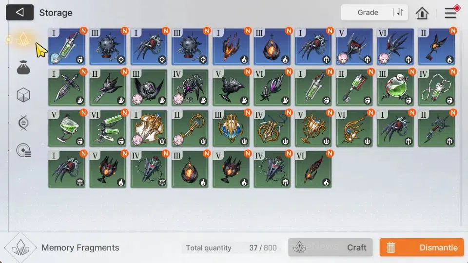 Chaos Zero Nightmare Accounts GLOBAL Lv33|5 SSR[Mei Lin+Sign,Diana,Tiphera,Yuki,Luke]+10 SR[SelenaM2,NiaM1,Etc]|1 SSR 6