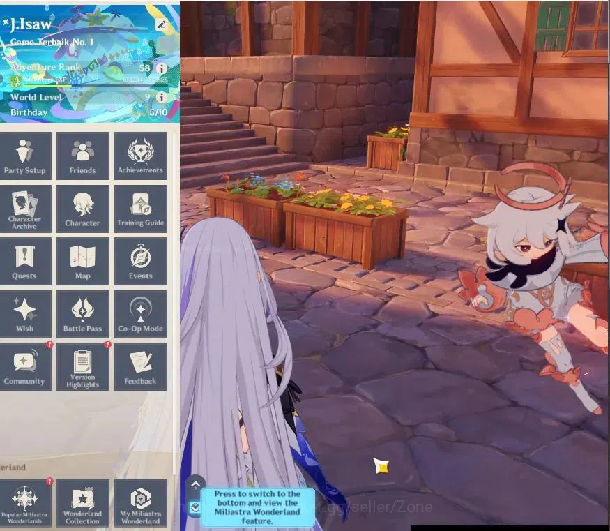 Genshin Impact Accounts Others ASIA|AR 58|8 Limit+6(*5 Wpn)|Skirk+Arle 1