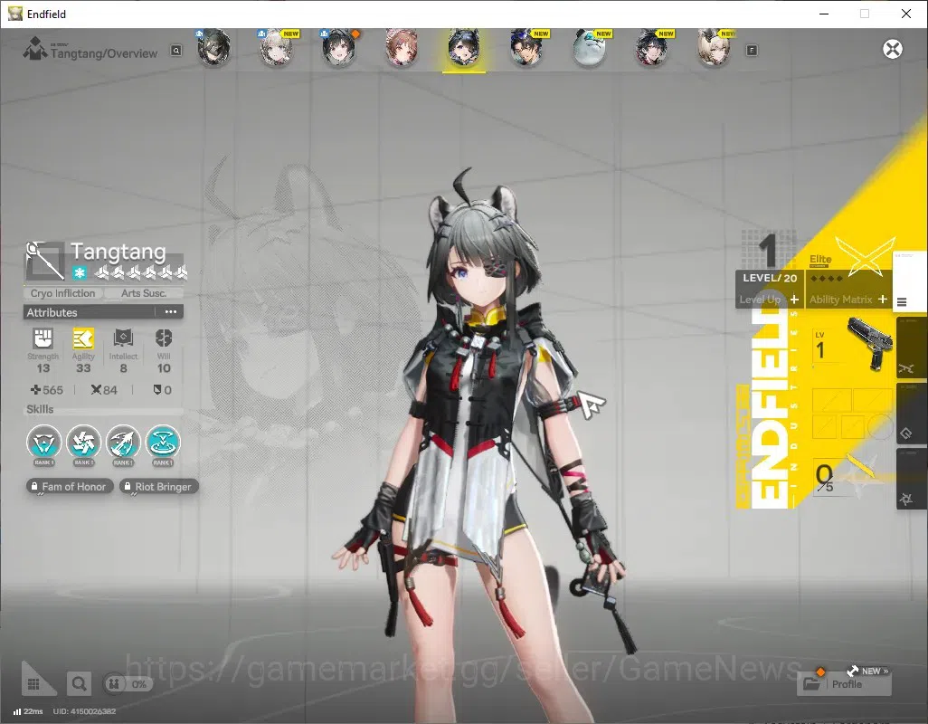 Arknights: Endfield Accounts ASIA Starter Account|Lv 2|2 SSR (1 Limit) + 1 SSR  image 3