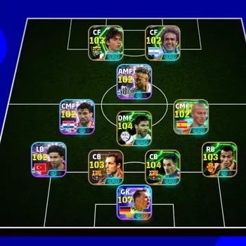 eFootball Accounts Legends & Iconic Players 4 MANAGER BOOSTER | COLECTIVE 3190+,NEW M NEUER x LEGEND SERGI BAJUAN x F