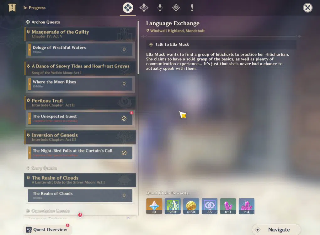 Genshin Impact Accounts ASIA|AR 52|3 Limited +6(*5Weapon)|(Clorinde,Alhaih image 10