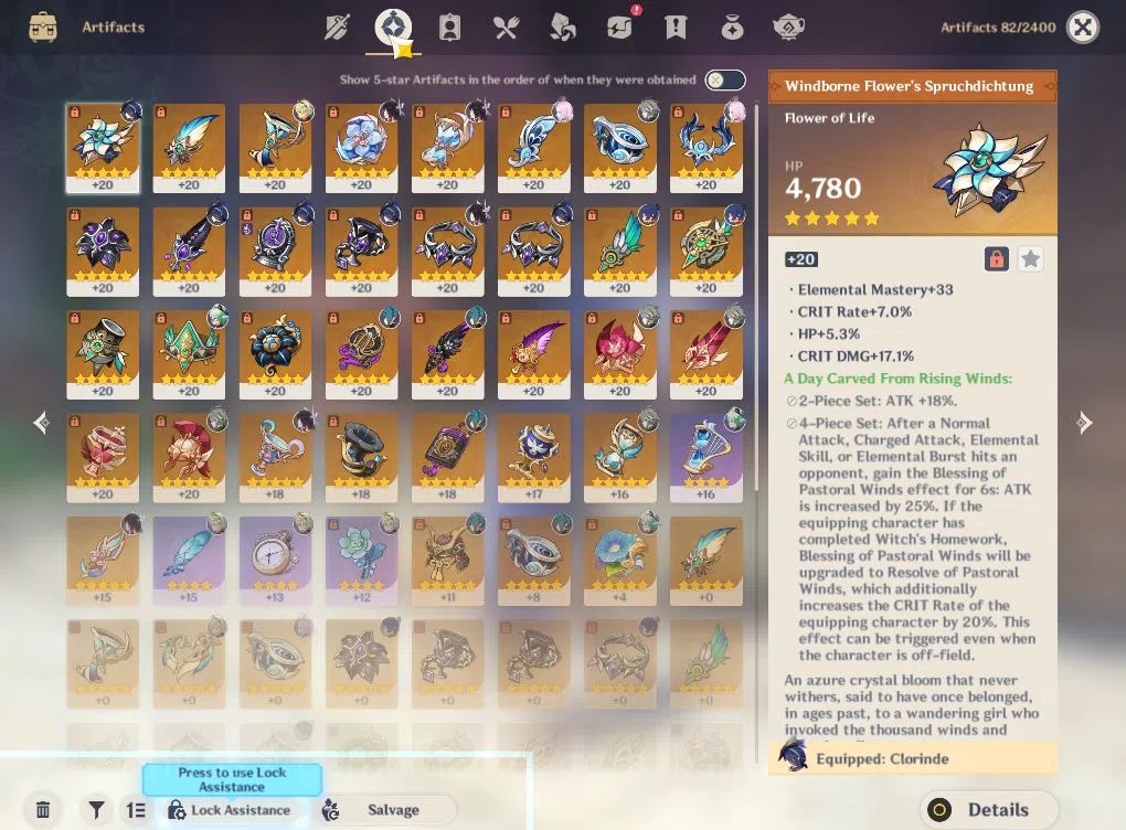 Genshin Impact Accounts ASIA|AR 52|3 Limited +6(*5Weapon)|(Clorinde,Alhaih image 5