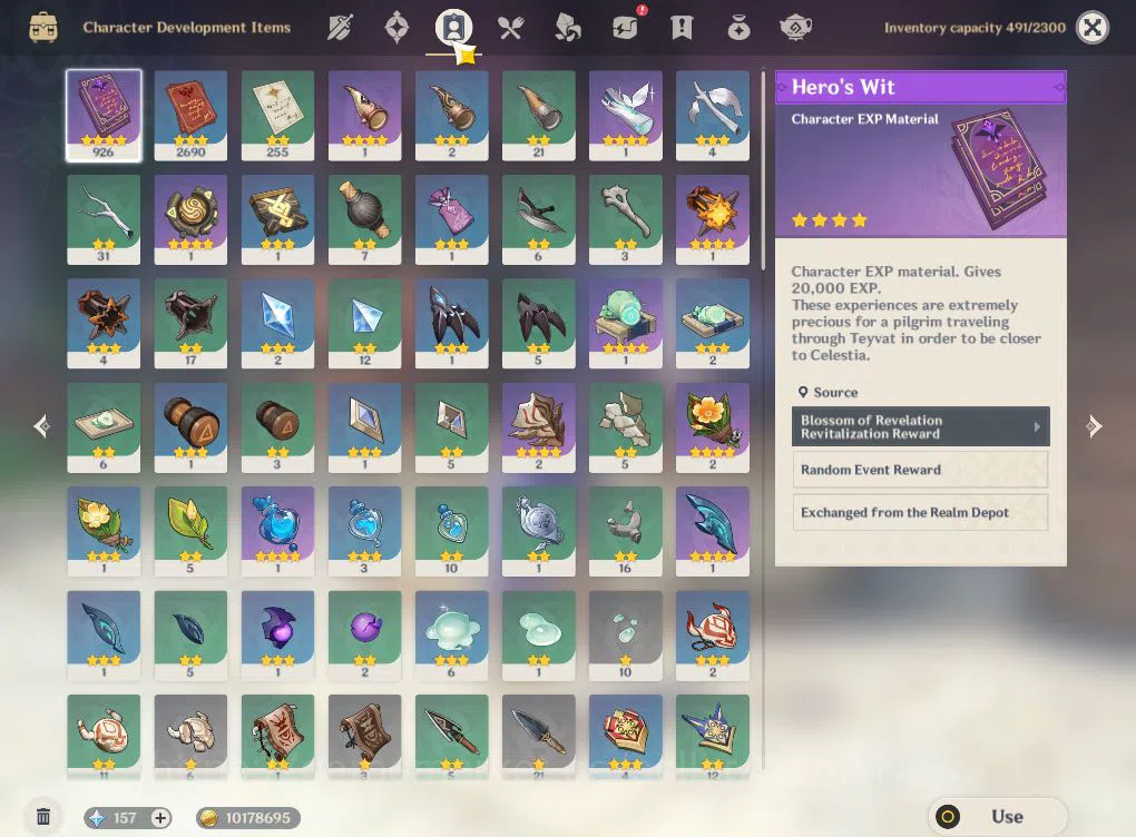 Genshin Impact Accounts ASIA|AR 52|3 Limited +6(*5Weapon)|(Clorinde,Alhaih image 6