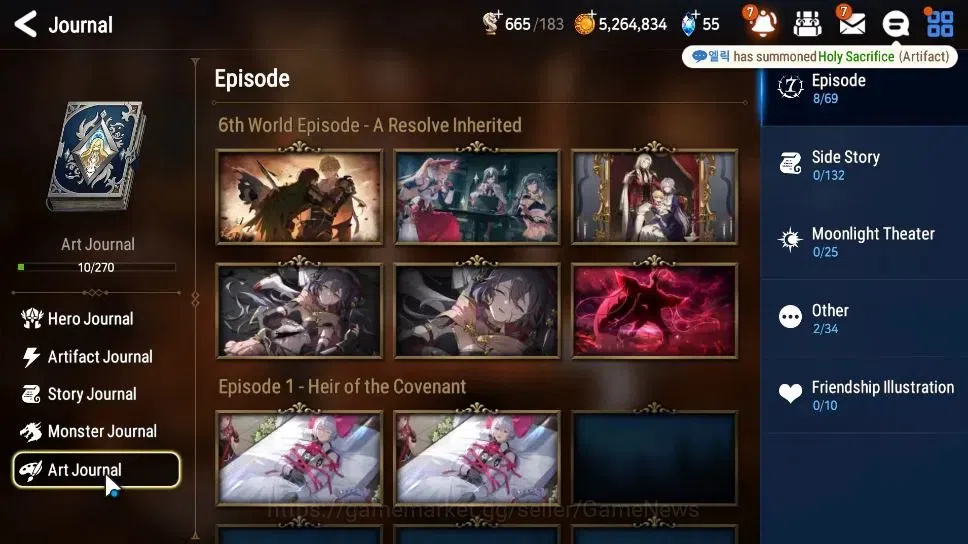Epic Seven Accounts GLOBAL|UnVerif|2 ML[Rhianna&Luciel,Straze]+Setsuka image 9