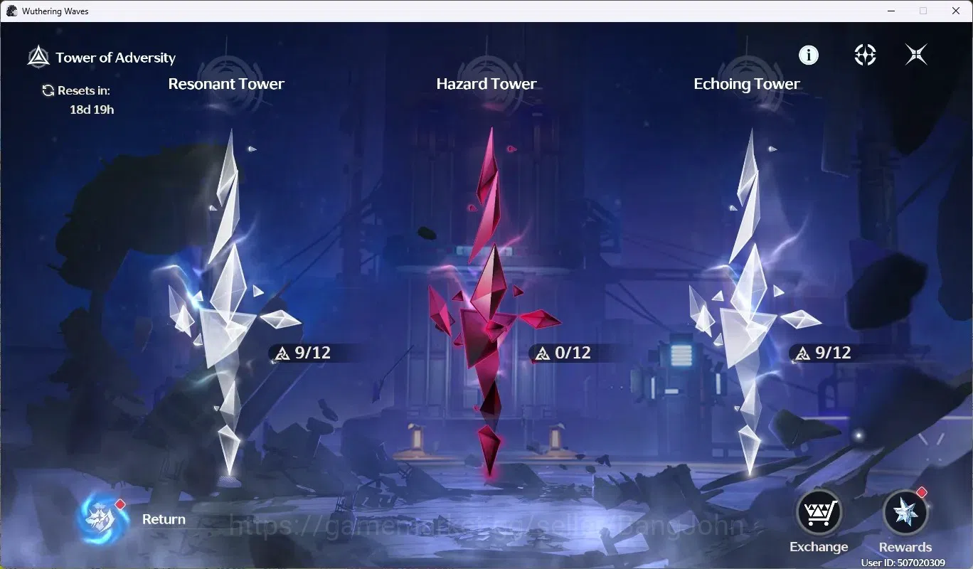 Wuthering Waves Accounts NA|UL 49|Rank5|2 Char Limited [Hiyuki RC4]+Sign, R image 12