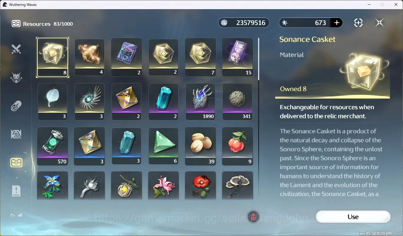 Wuthering Waves Accounts NA|UL 49|Rank5|2 Char Limited [Hiyuki RC4]+Sign, R image 8