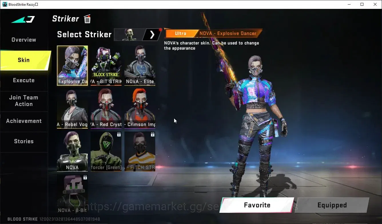 Blood Strike Accounts Collab Skin ASIA|ETERNAL DEagle+MELEE-Kukri|Collab Enzo-Kraken,TR Takemichi,MCX,FN2K+ 3 Collabs|35 18