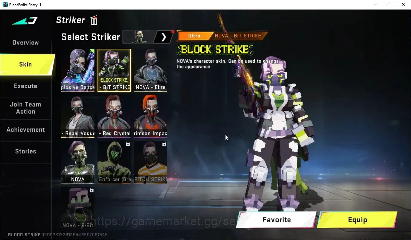 Blood Strike Accounts Collab Skin ASIA|ETERNAL DEagle+MELEE-Kukri|Collab Enzo-Kraken,TR Takemichi,MCX,FN2K+ 3 Collabs|35 19