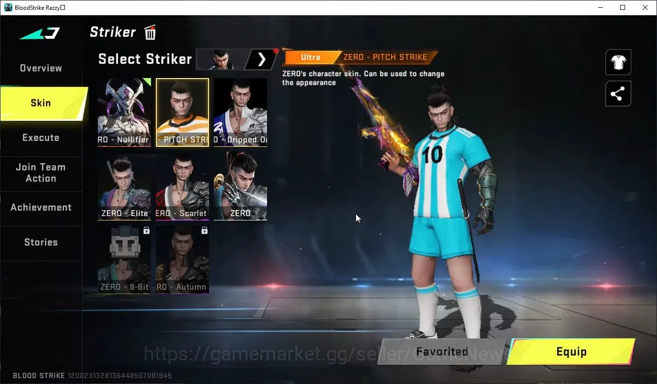 Blood Strike Accounts Collab Skin ASIA|ETERNAL DEagle+MELEE-Kukri|Collab Enzo-Kraken,TR Takemichi,MCX,FN2K+ 3 Collabs|35 4