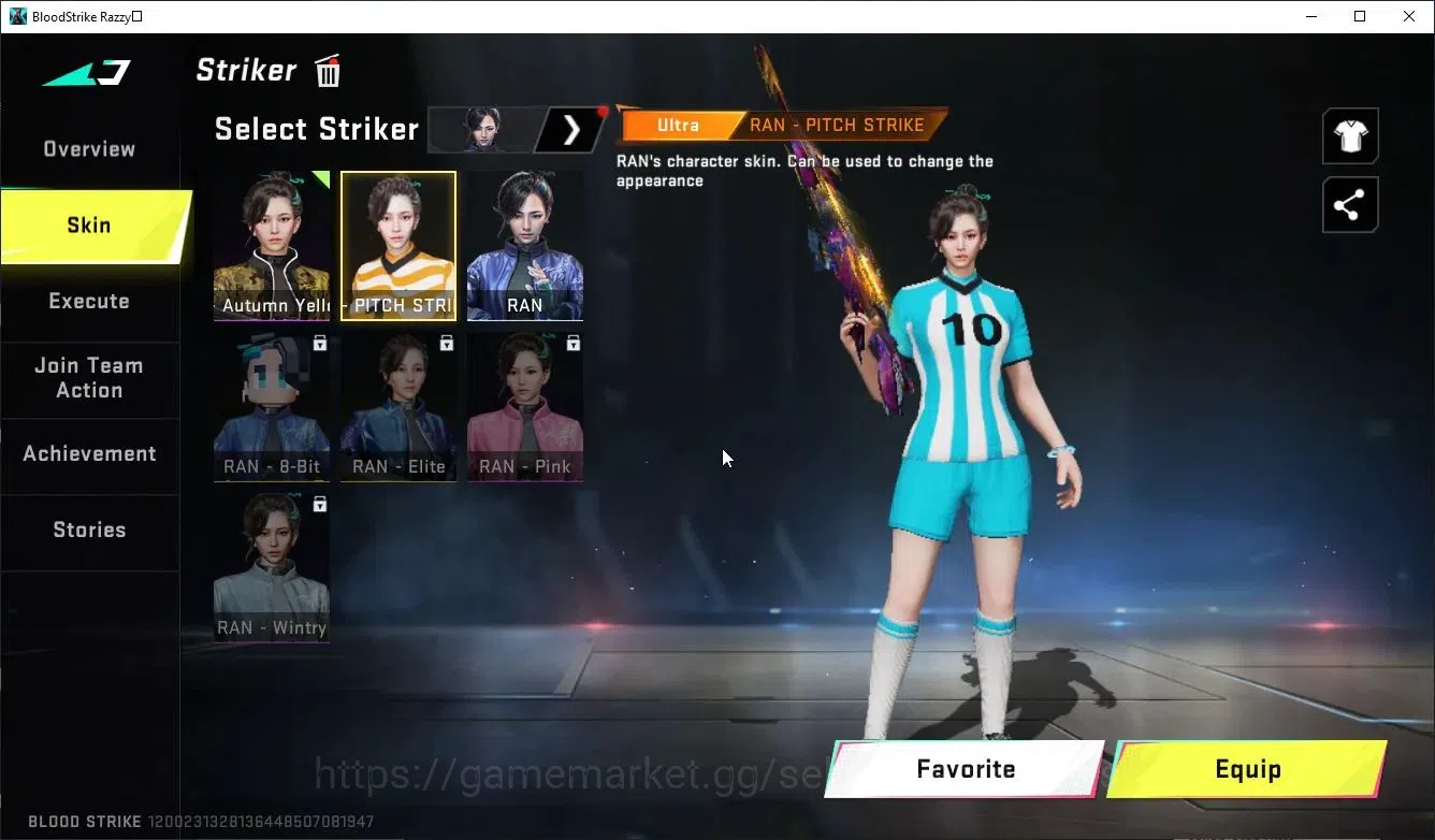 Blood Strike Accounts Collab Skin ASIA|ETERNAL DEagle+MELEE-Kukri|Collab Enzo-Kraken,TR Takemichi,MCX,FN2K+ 3 Collabs|35 7