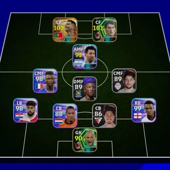 eFootball Accounts Legends & Iconic Players Mobile|PW 2822|Big Time Cristiano Ronaldo 23 Jun'26|Epic Abbiati,Daniele