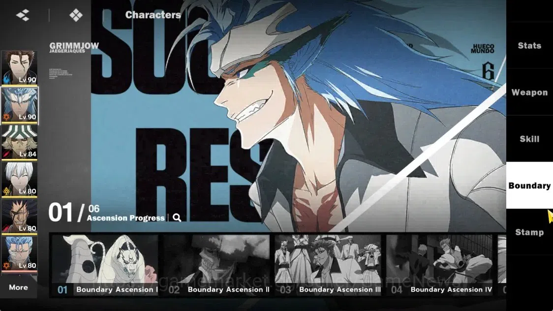 BLEACH: Soul Resonance Accounts NuverseSEA|LV68|10 SSR (AizenB1,GinB1,KenpaB1)+Sta image 10