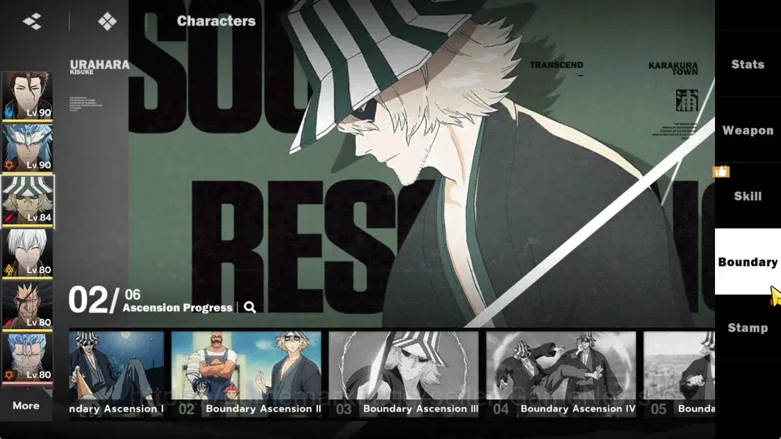 BLEACH: Soul Resonance Accounts NuverseSEA|LV68|10 SSR (AizenB1,GinB1,KenpaB1)+Sta image 13