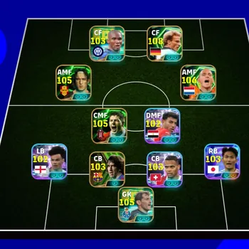 eFootball Accounts Legends & Iconic Players EFOOTBALL COLECTIVE 3236+ | BEST CARD KARL H RUMENIEGE,SAMUEL ETOO,BLITZ W