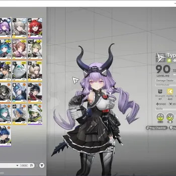 Arknights: Endfield Accounts ASIA|Lv 51|6 SSR 2 Limited+10 (*6 Wpn)|(Typhoeus)+Sign,Arcane|Pogranichnik,Ardelia,Last