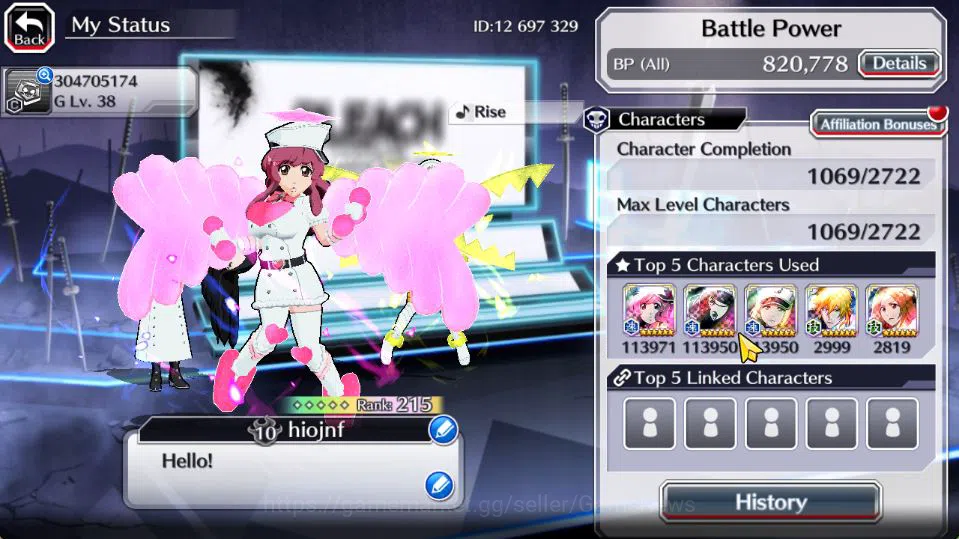 Bleach: Brave Souls Accounts [GLOBAL]53K Orbs|TYBW26[Meninas,Liltotto],10th Ann image 3