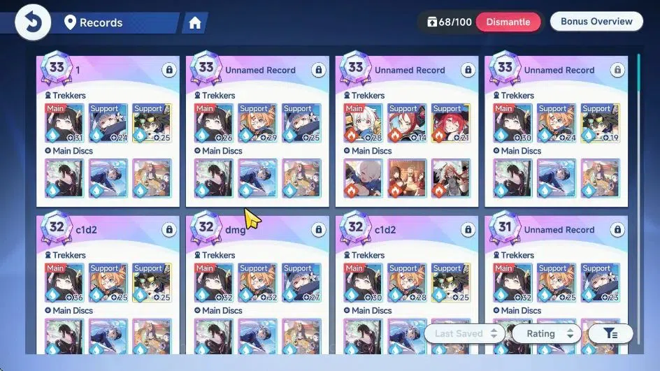 Stella Sora Accounts GLOBAL END Lv40|15 SSR|8 Limit(ChitoseT5,SparklaT1 image 18
