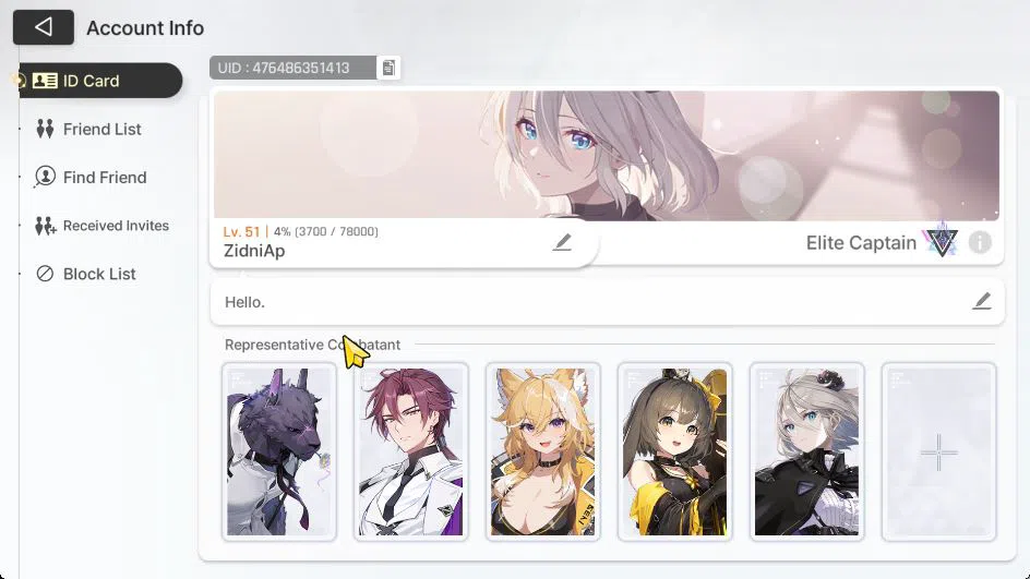 Chaos Zero Nightmare Accounts GLOBAL Lv 41| 4k Cry| 11 SSR [VeronicaM4,KayronM2,HugoM1,Sereniel,Chizuru,Haru,Rin,etc] + 6 M6 2