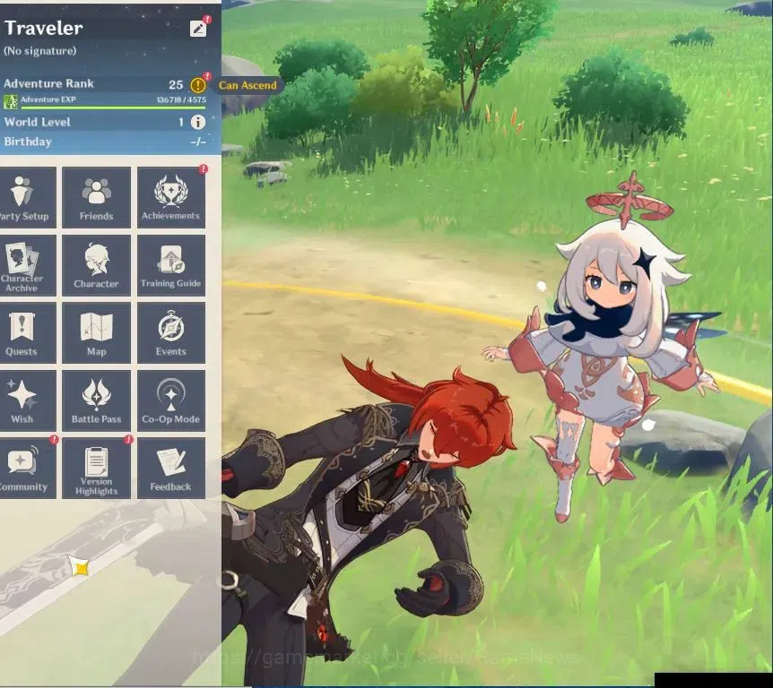 Genshin Impact Accounts Asia|Fresh Starter AR25(Nefer,DilucC1,MC Male,1 Li image 2