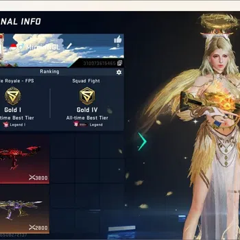 Blood Strike Accounts Others ASIA |Eternal Gun: Uzi Scorpius Lv.2 |Eternal Striker EMMA-Luxie|Ultra Melee: Butterfly Knife