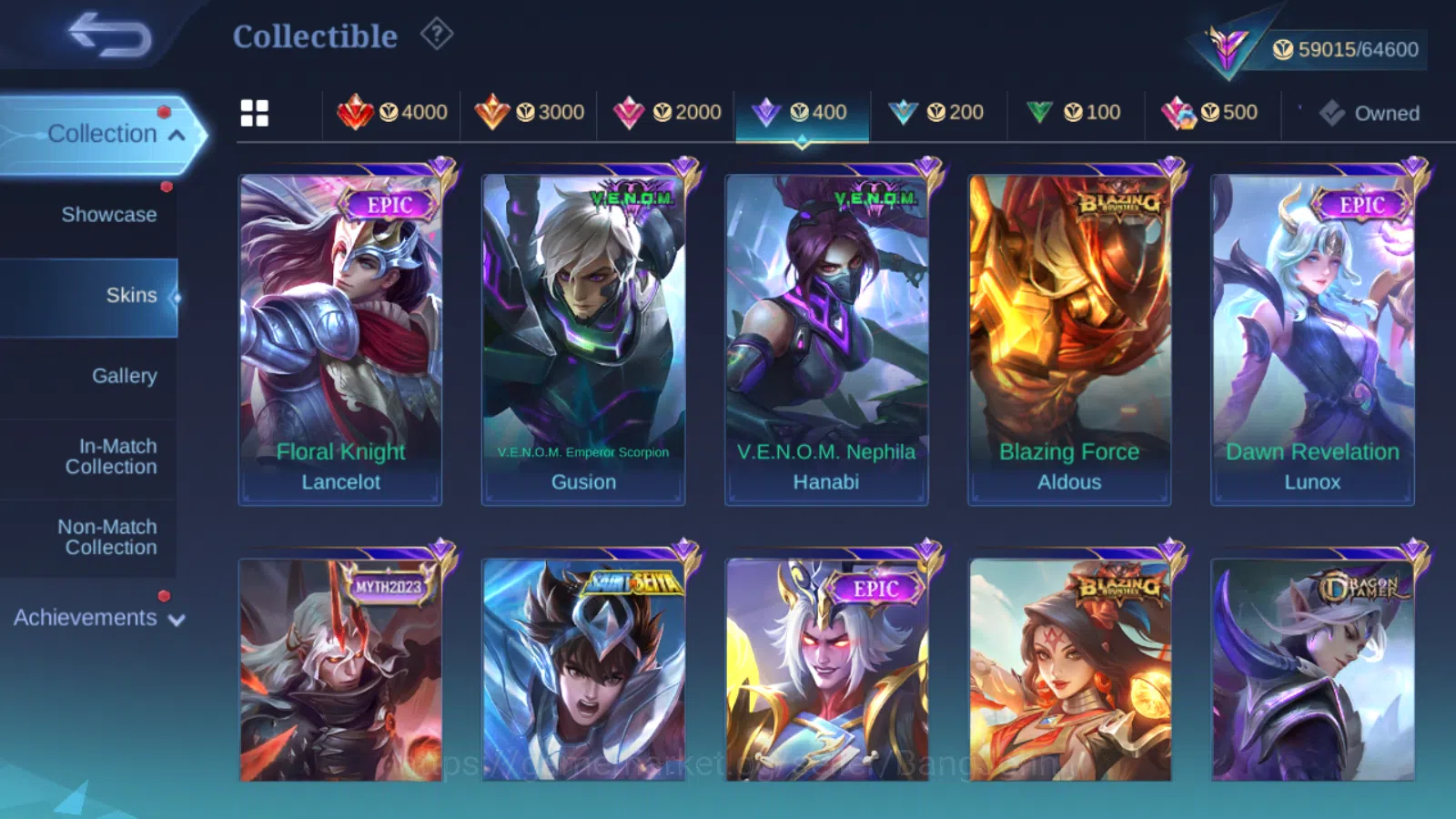 Mobile Legends: Bang Bang Accounts Hero 131 | skin 266 | Emblem all max | renowned co image 10