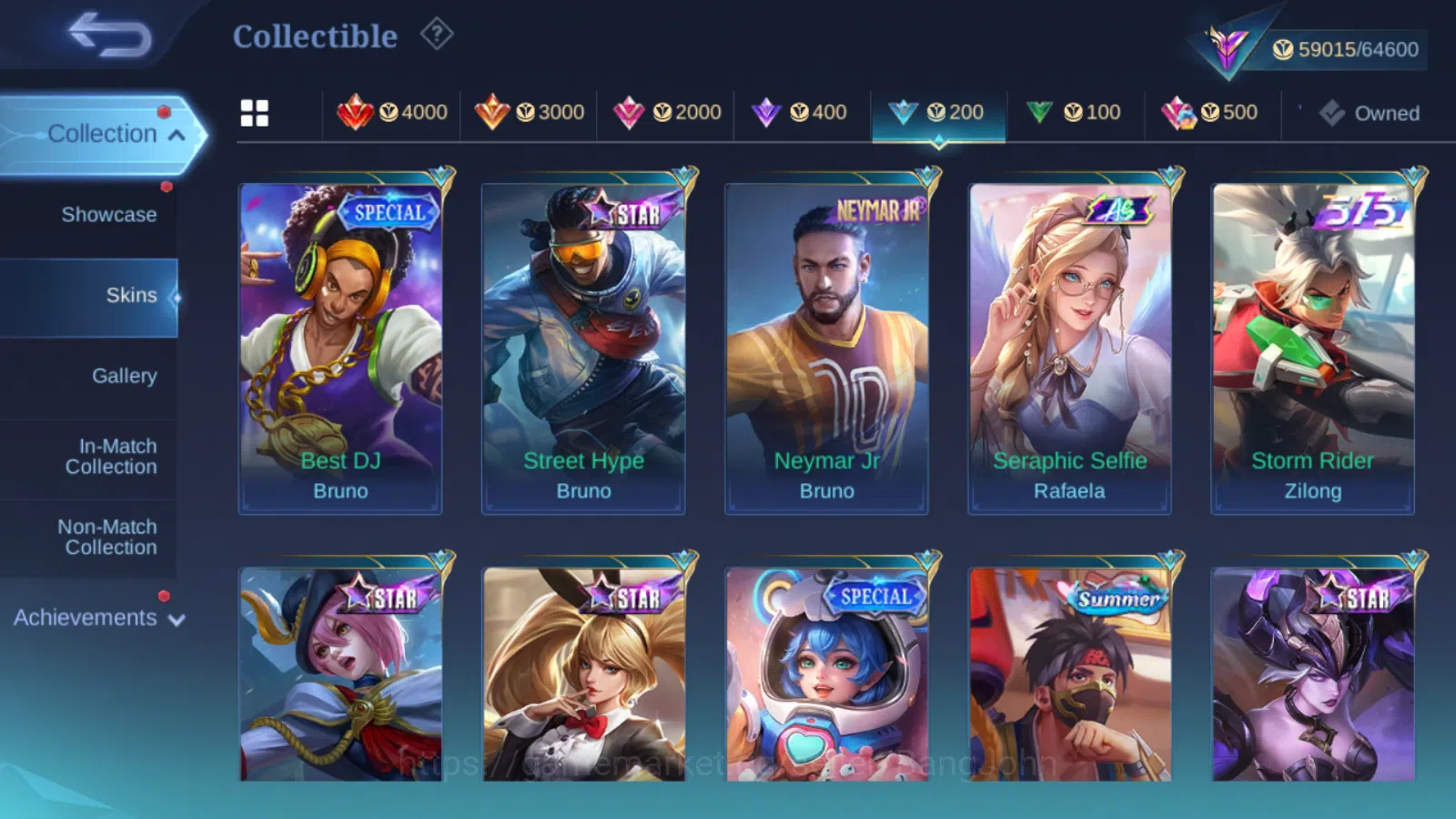 Mobile Legends: Bang Bang Accounts Hero 131 | skin 266 | Emblem all max | renowned co image 12