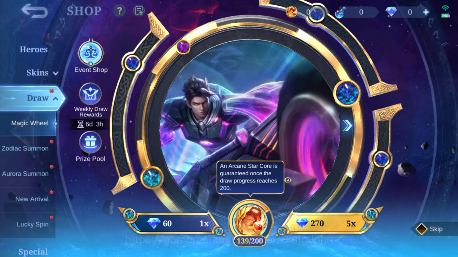 Mobile Legends: Bang Bang Accounts Hero 131 | skin 266 | Emblem all max | renowned co image 13