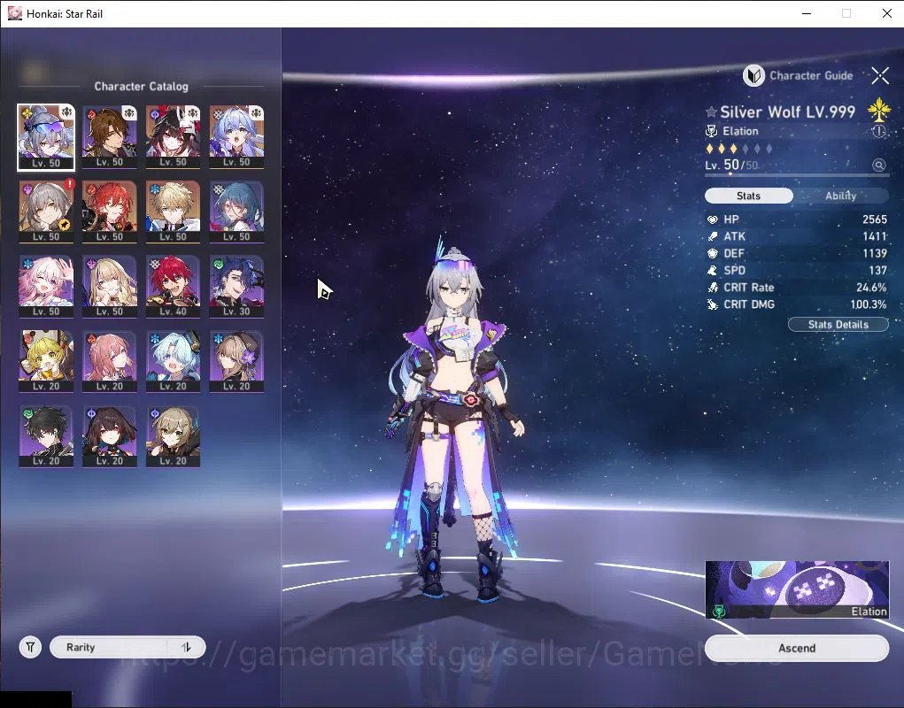 Honkai Star Rail Accounts Asia|TL 37|3 Limited| Silver Wolf LV.999, Sparkle, image 9