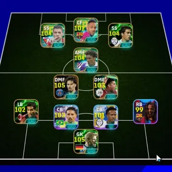 eFootball Accounts Legends & Iconic Players Android|Power 3176|Big Time Raul '02|14 Epic Vitinha,Oliver Kahn,Rui Costa,Luis