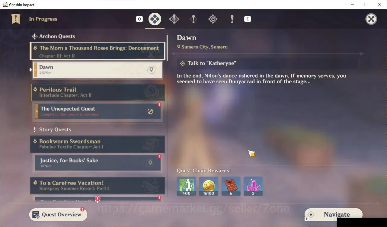 Genshin Impact Accounts Others ASIA|AR 54|5 Limited CHAR+ 7 5*Star Weapon|Flins, Mualani+Sign, Durin+Sign, Xilonen, Arle|Low 8