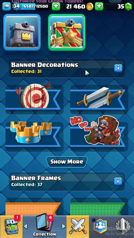 Clash Royale Accounts Lv 34|Trophy 6158|KTL 12|Limited Skin|Card 116|2 H image 16