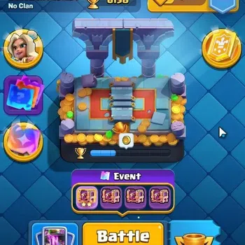 Clash Royale Midgame Lv 34|Trophy 6158|KTL 12|Limited Skin|Card 116|2 H image 1