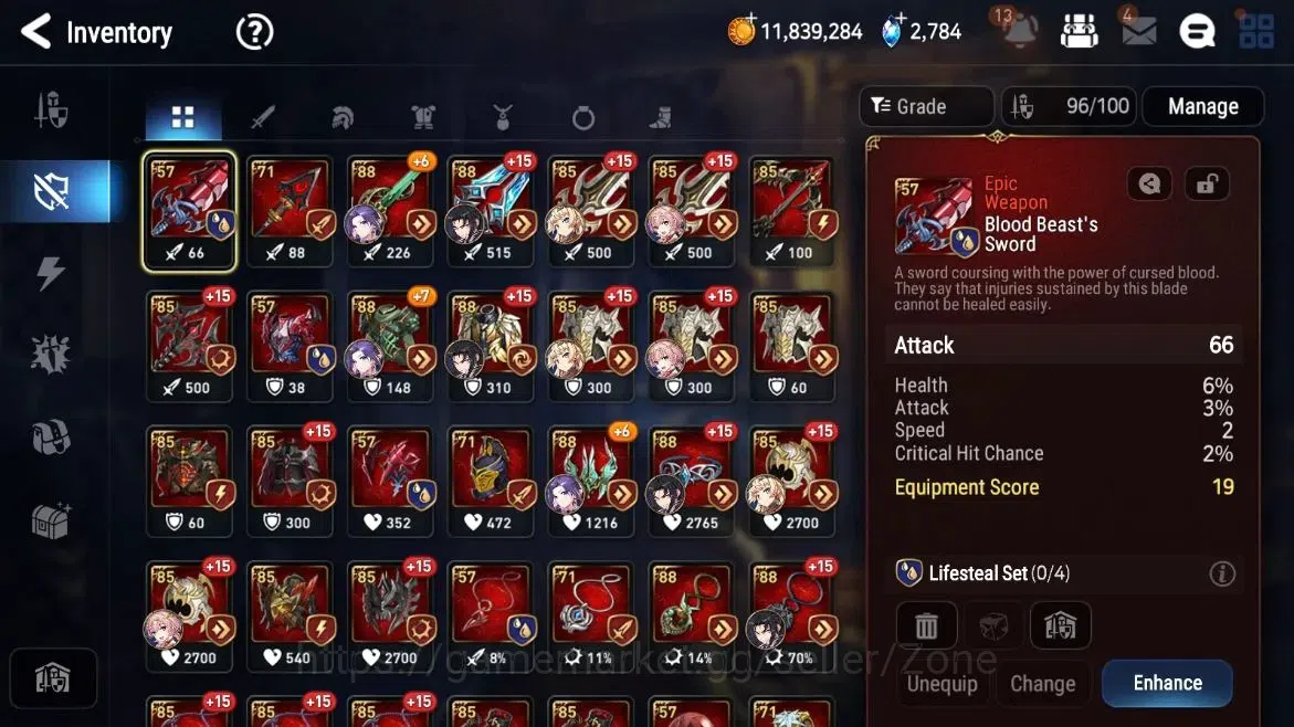 Epic Seven Accounts Starter Global Unverif|starter|4ML(LC Bellona,SN Yulha, etc)|PoH ON|TheaterON|CekSS|Stove(ES778Z) 12