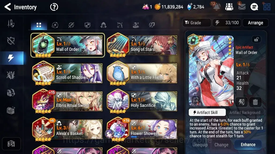 Epic Seven Accounts Starter Global Unverif|starter|4ML(LC Bellona,SN Yulha, etc)|PoH ON|TheaterON|CekSS|Stove(ES778Z) 13