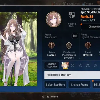 Epic Seven Accounts Starter Global Unverif|starter|4ML(LC Bellona,SN Yulha, etc)|PoH ON|TheaterON|CekSS|Stove(ES778Z)