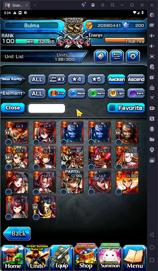 Grand Summoners Accounts GLOBAL | Ascend 15 | Houka TW | Momo Tw ~ GS008B image 4