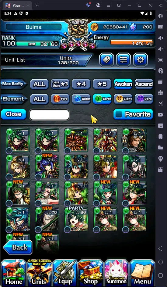 Grand Summoners Accounts GLOBAL | Ascend 15 | Houka TW | Momo Tw ~ GS008B image 6