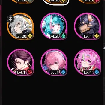 Neverness to Everness Accounts GLOBAL EU|HL 8|TL 2|9 S.Dice|3 SSR 1 Limited (Chaos),Baicang,Hathor|2 SSR